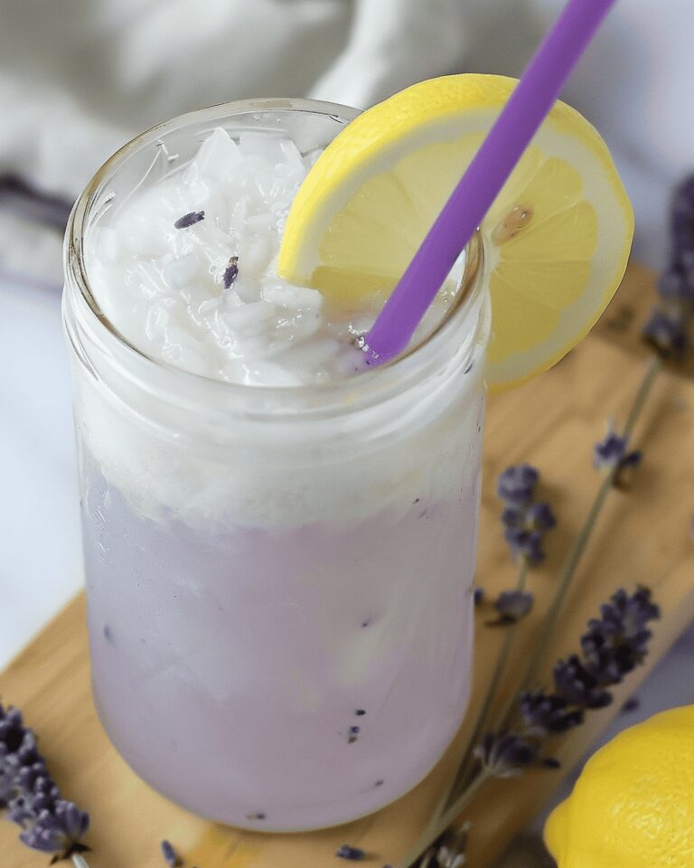 Silky Coconut Lavender Lemonade Recipe