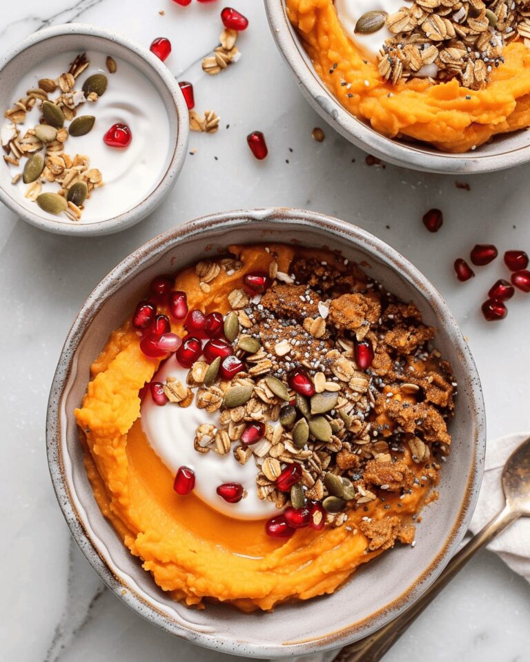 Creamy Sweet Potato Breakfast Bowls Recipe