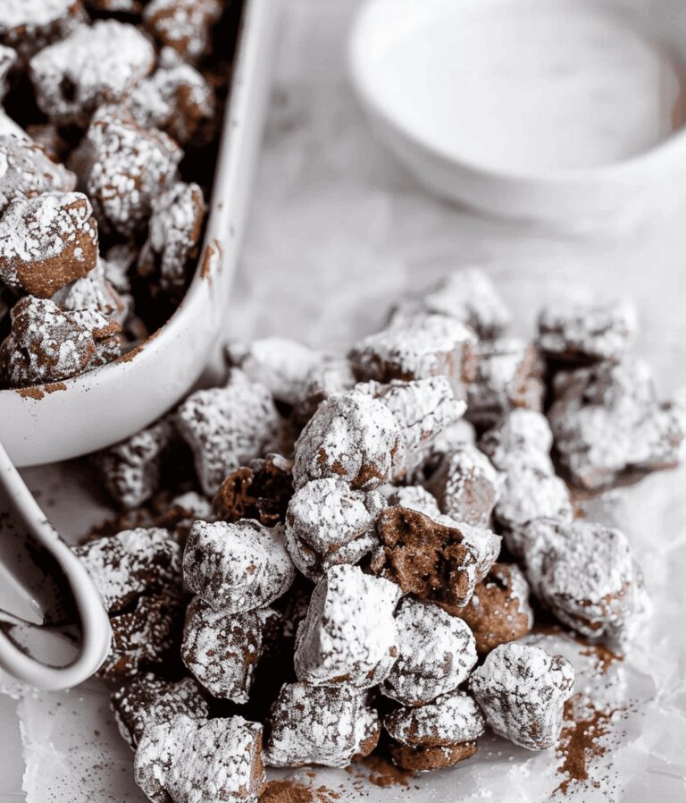 Vegan Chocolate Cashew Muddy Buddies Recipe