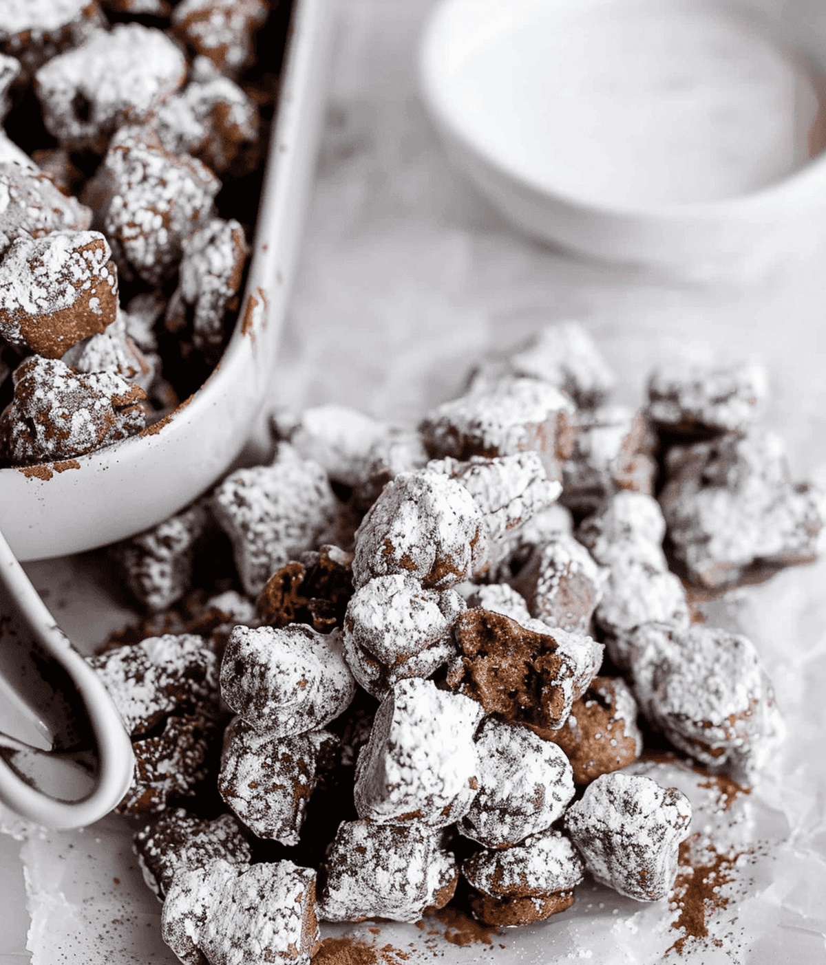 Vegan Chocolate Cashew Muddy Buddies Recipe