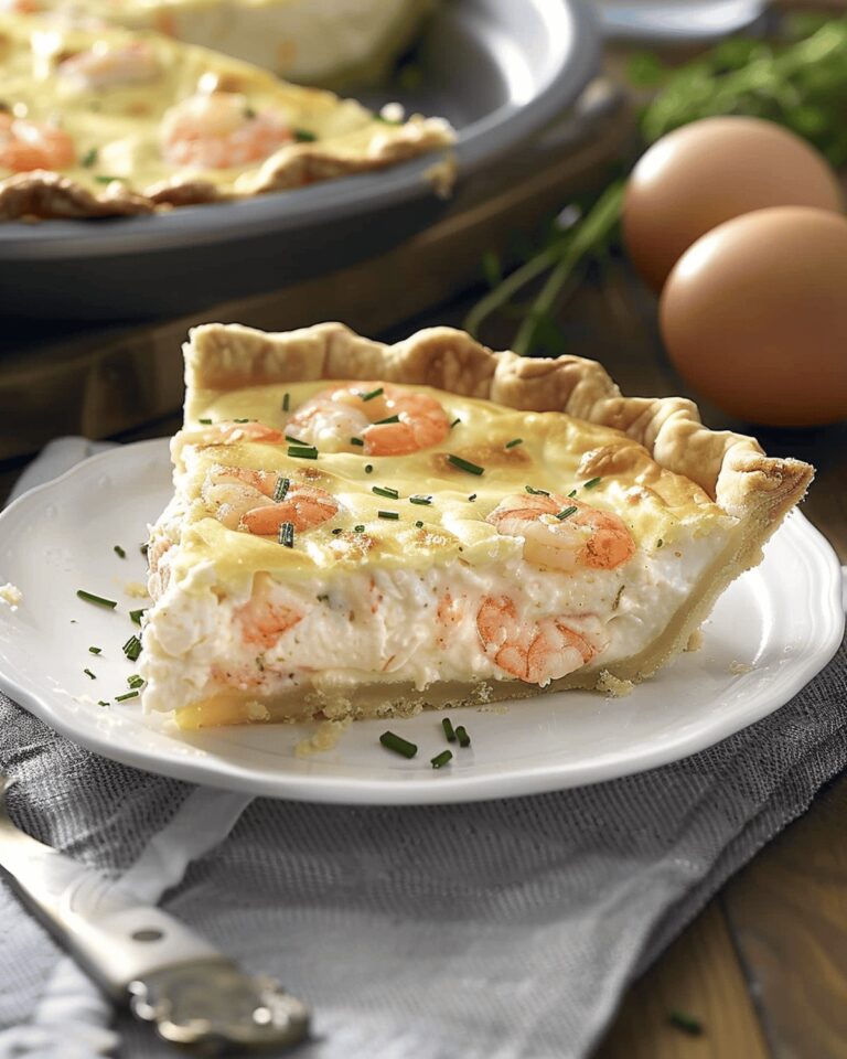 Easy Coastal Shrimp and Cheese Tart Recipe