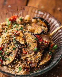 Roasted Eggplant Salad Recipe