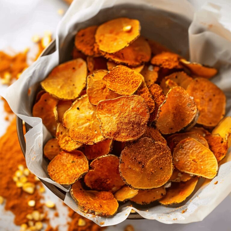Air Fryer Crispy Sweet Potato Chips Recipe