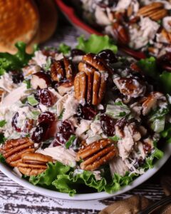 Crunchy Cranberry Pecan Chicken Salad Recipe
