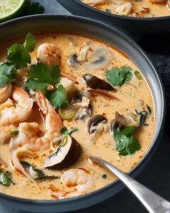 Silky Thai Coconut Soup Recipe