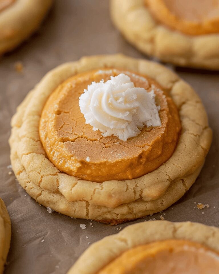 Heavenly Crumbl Pumpkin Pie Cookies Recipe