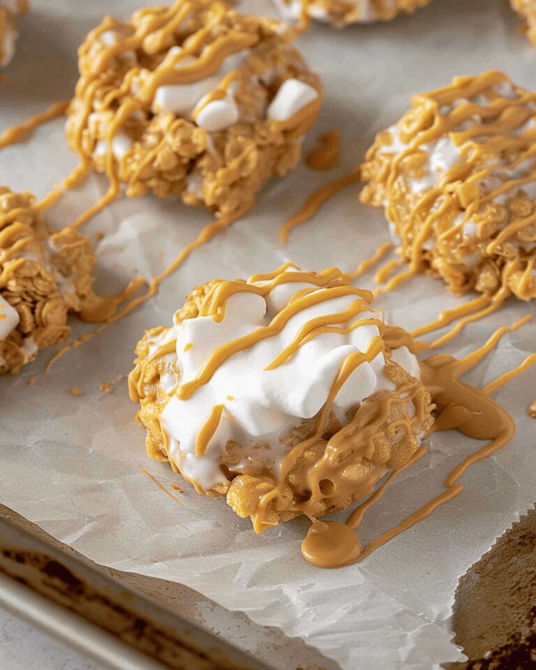 Dreamy Crumbl No-Bake Marshmallow Peanut Butter Cornflake Cookies Recipe