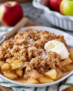 Rustic Apple Crumble Recipe