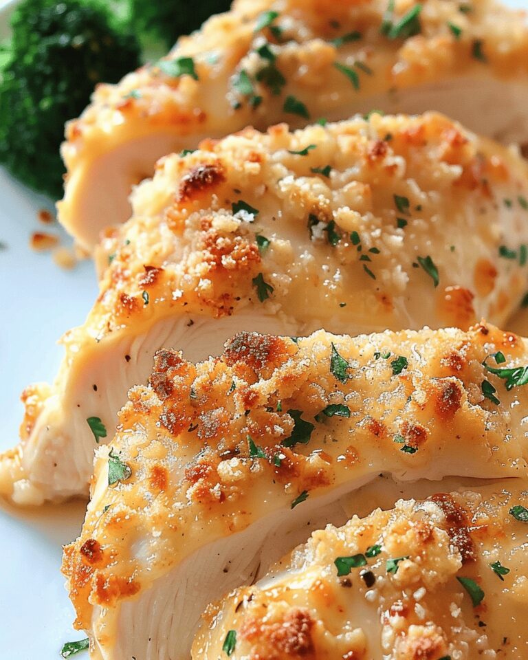 Crispy Garlic Parmesan Chicken Recipe