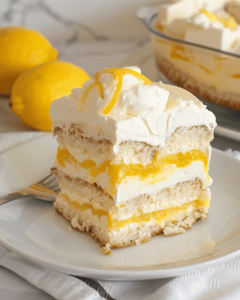 Silky Lemon Tiramisu Recipe