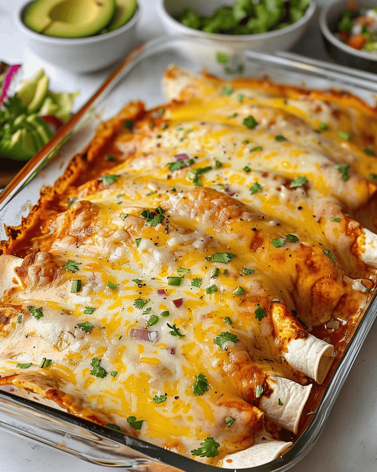 Cream Cheese Chicken Enchiladas Recipe