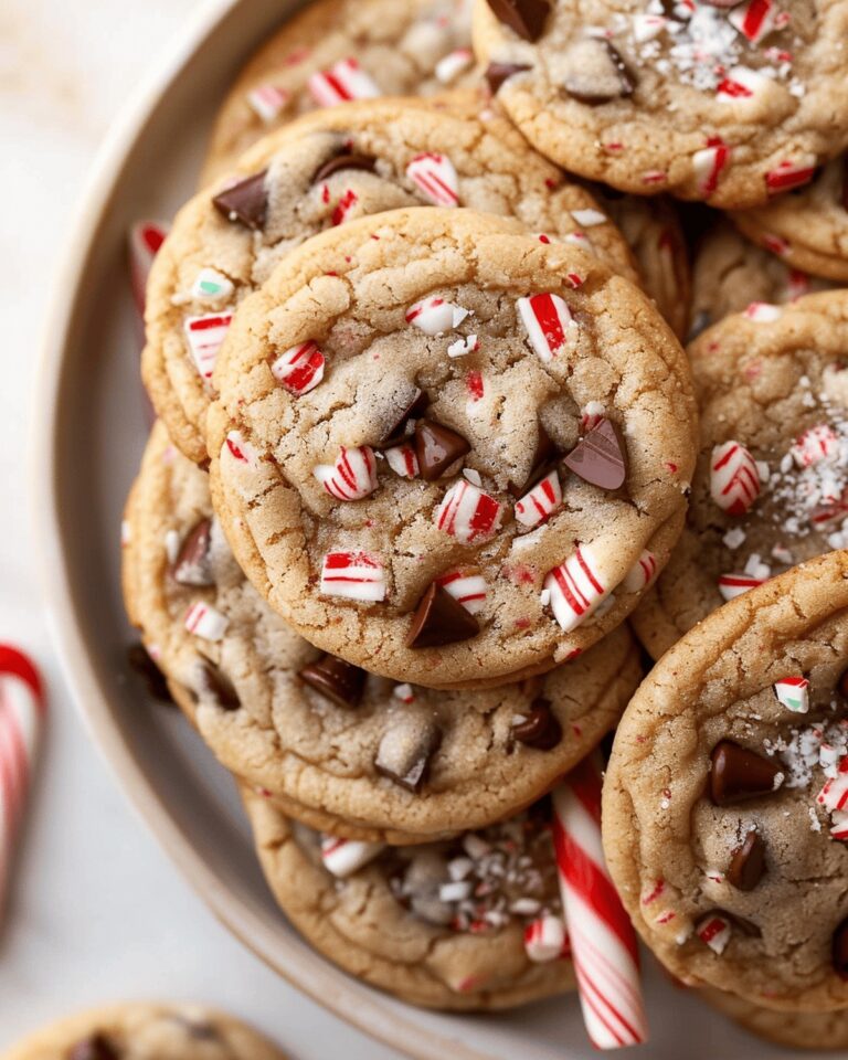 Indulgent Peppermint Chocolate Chip Cookies Recipe