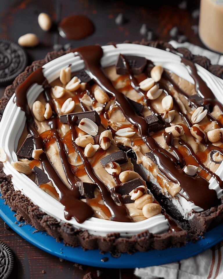 Decadent Snickers Pie Recipe