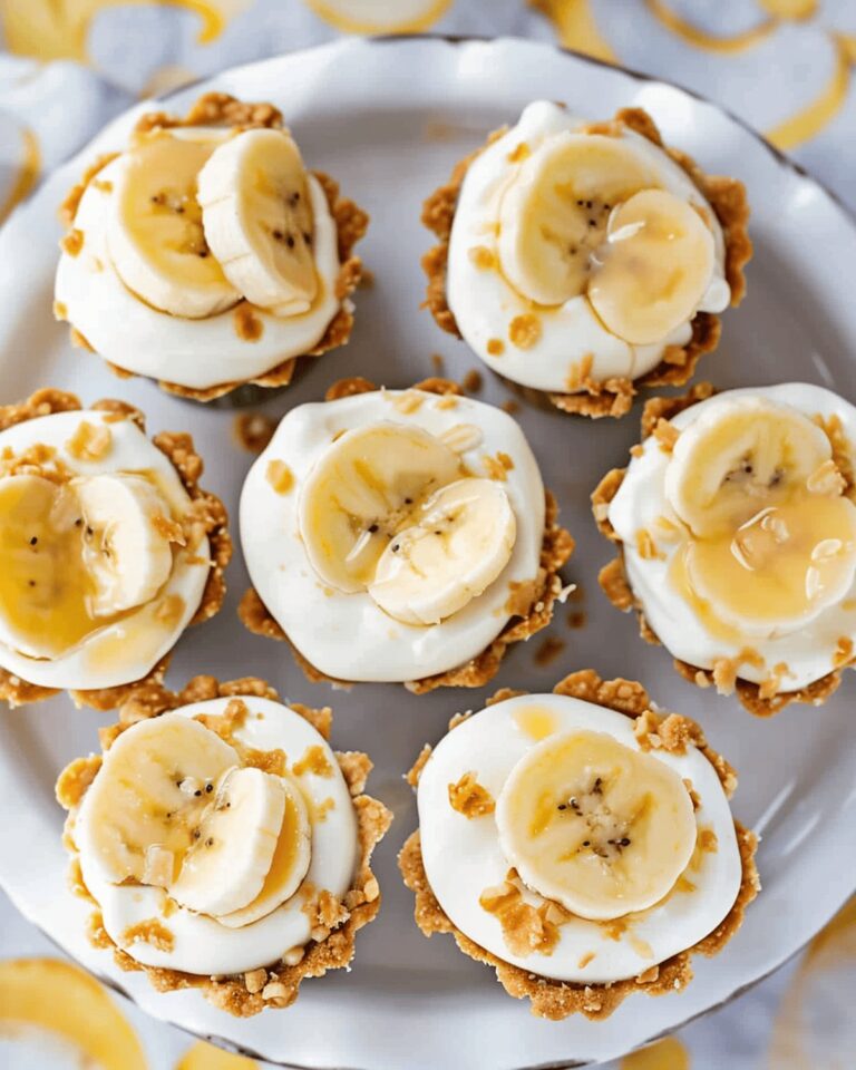 Dreamy Mini Banana Cream Pies Recipe