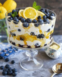 Lemon Blueberry Trifle Recipe