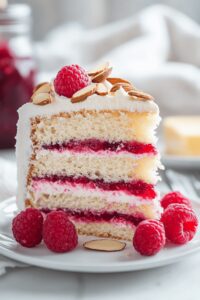 Dreamy White Chocolate Raspberry Cake Recipe