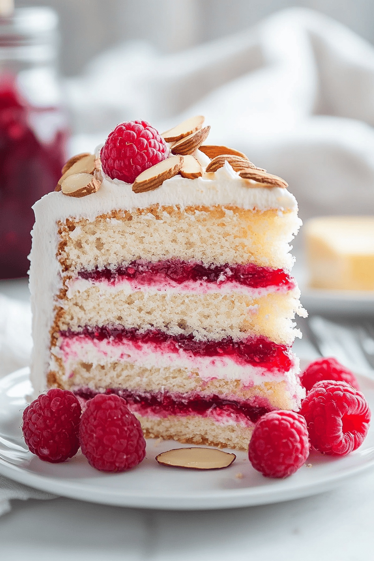 Dreamy White Chocolate Raspberry Cake Recipe