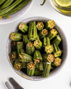 Baked Okra Recipe