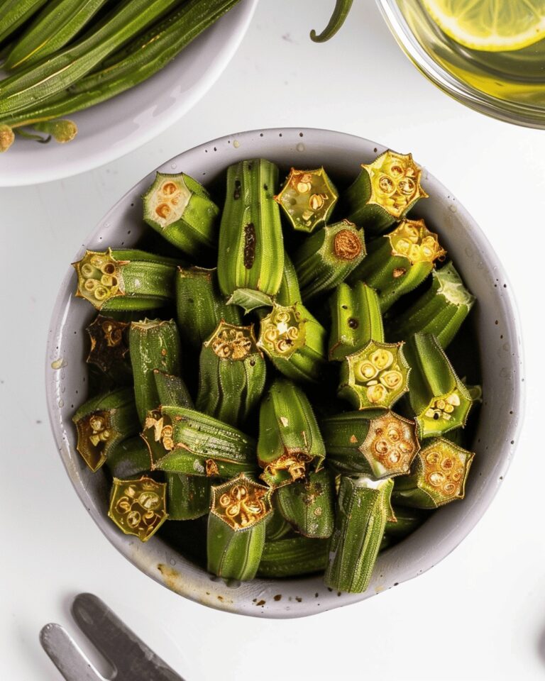 Baked Okra Recipe