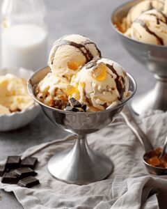 Candied Orange Ice Cream Recipe