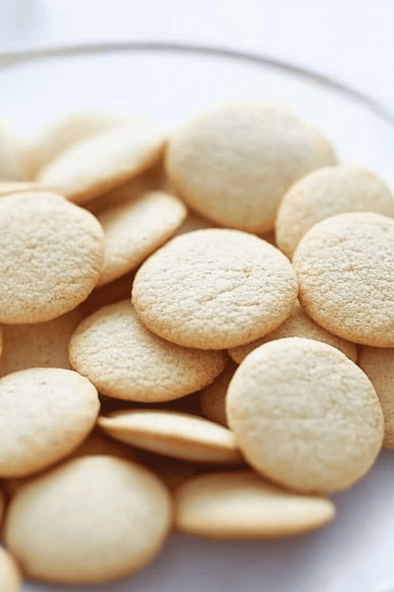 Crispy Vanilla Wafers Recipe