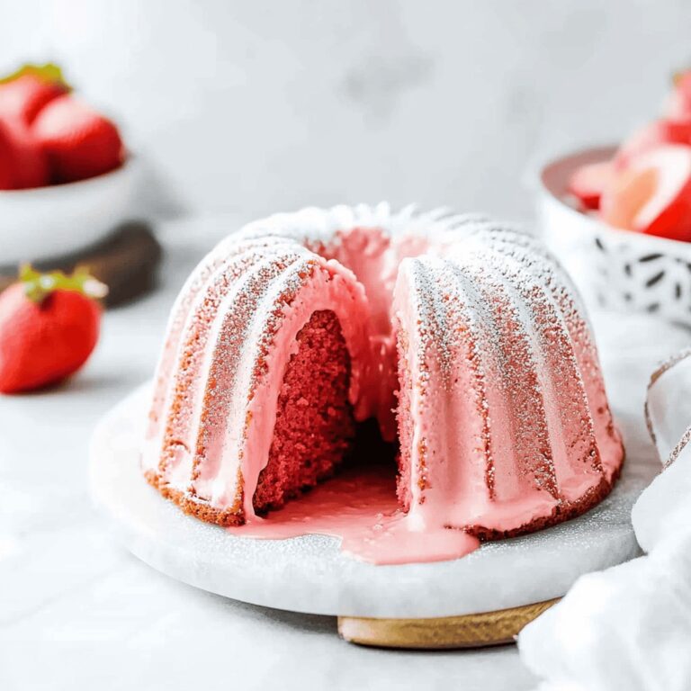 Strawberry Pound Cake Recipe