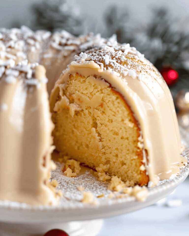 Festive Eggnog Bundt Cake Recipe