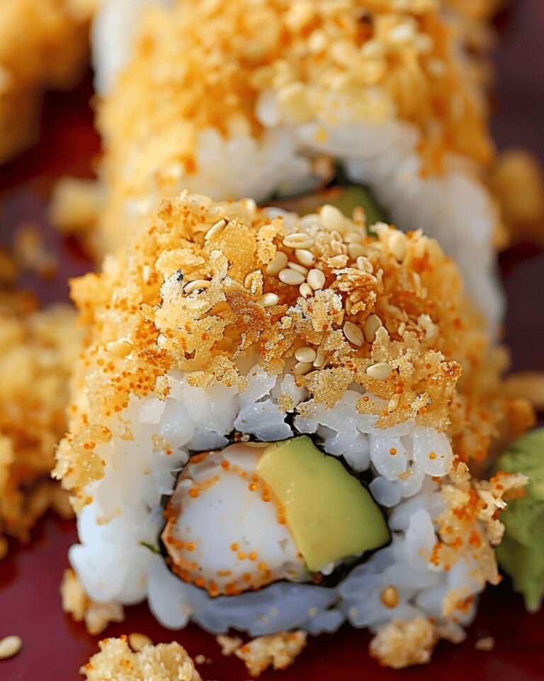 Crunchy Roll Sushi Recipe