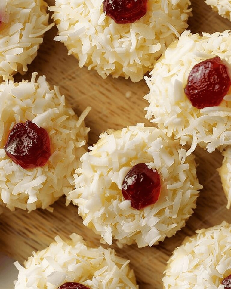 Jeweled Coconut Drops Recipe