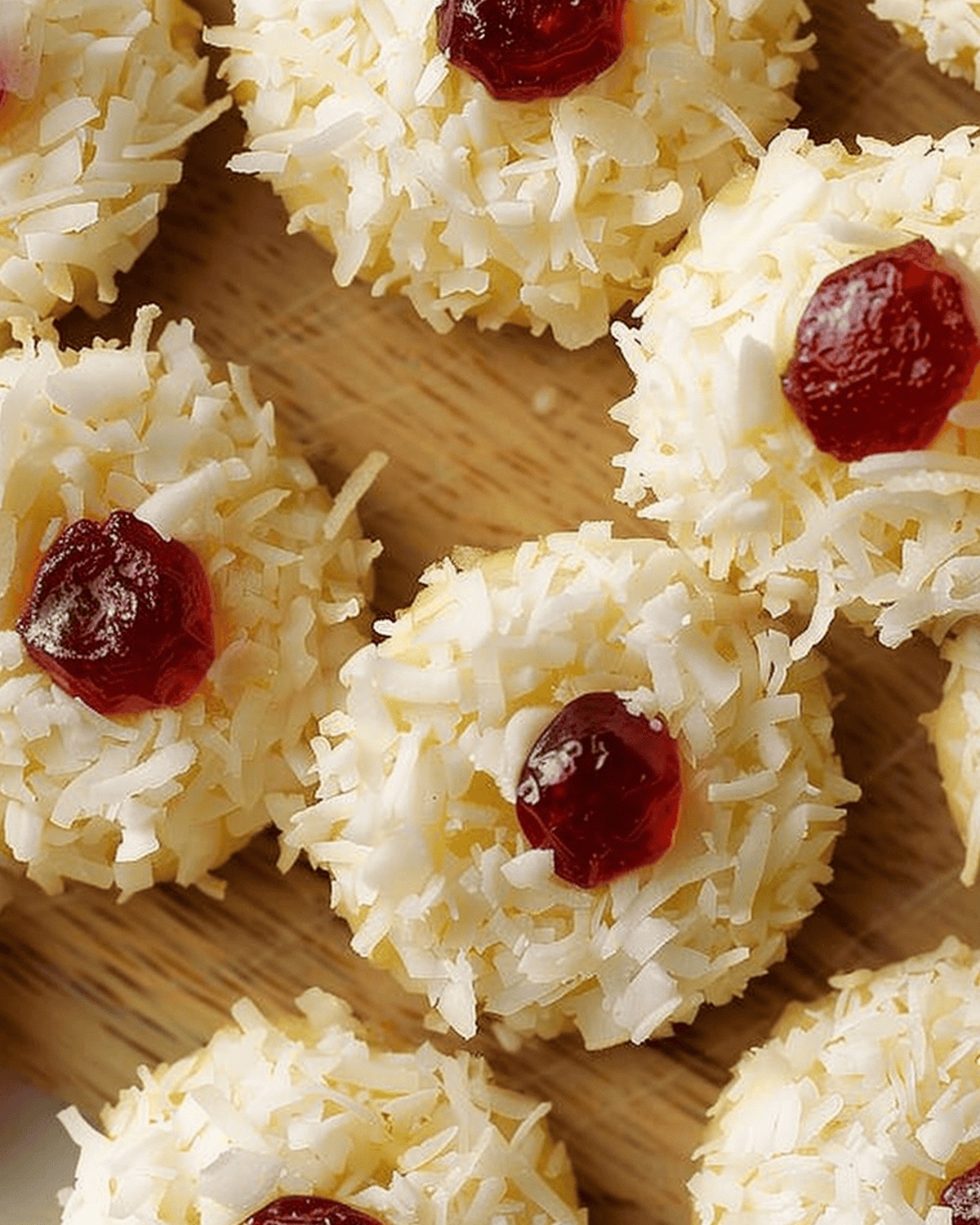 Jeweled Coconut Drops Recipe