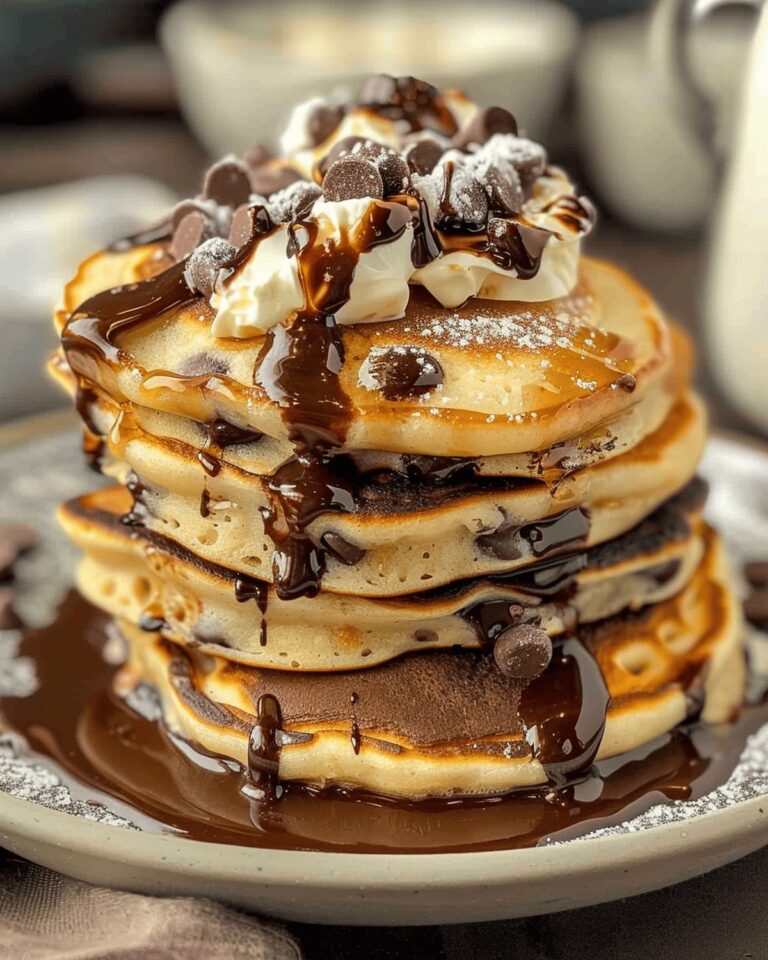 Chocolate Chip Delight Pancakes Recipe