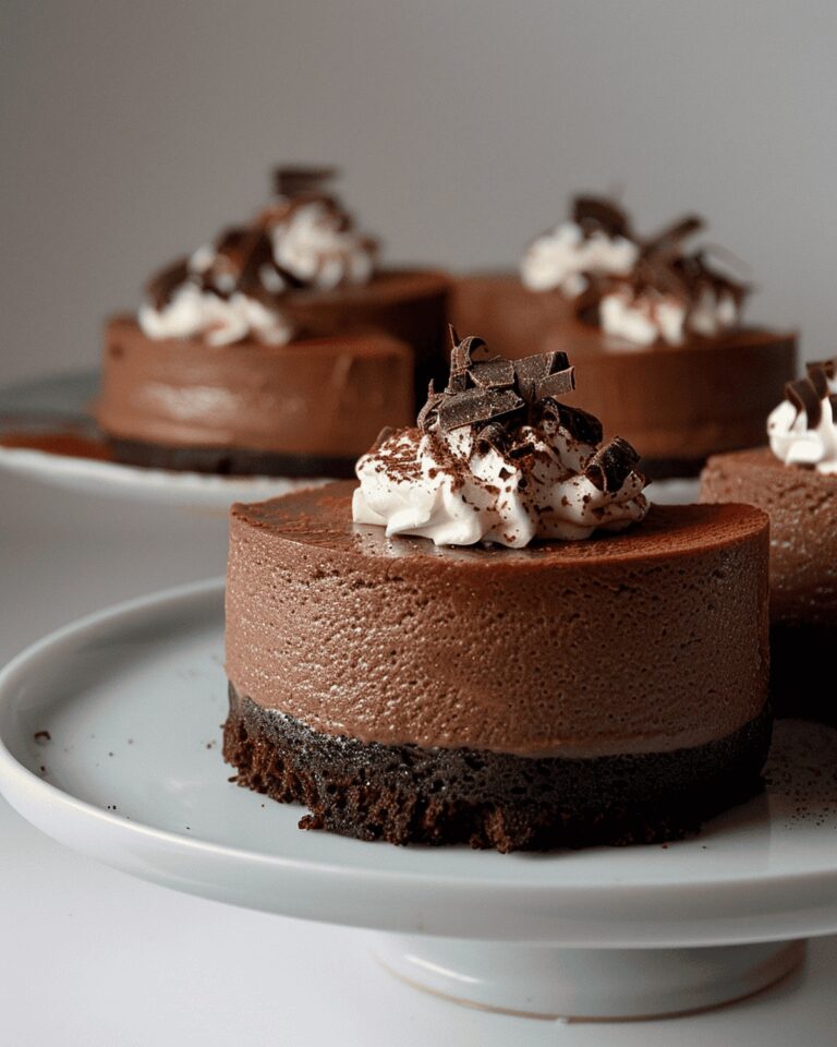 Eggless Chocolate Mousse Cake Recipe