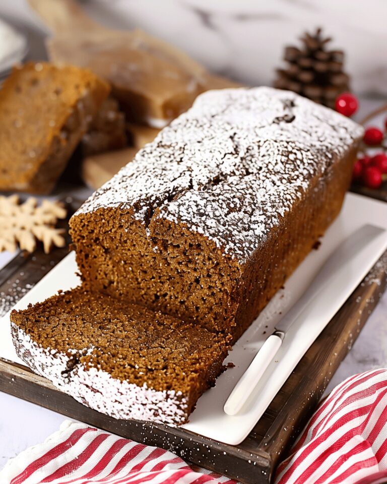 Cozy Gingerbread Loaf Recipe