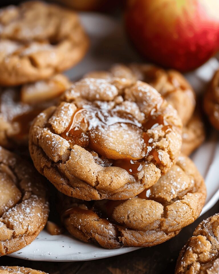 Sweet Caramel Apple Cider Cookies Recipe
