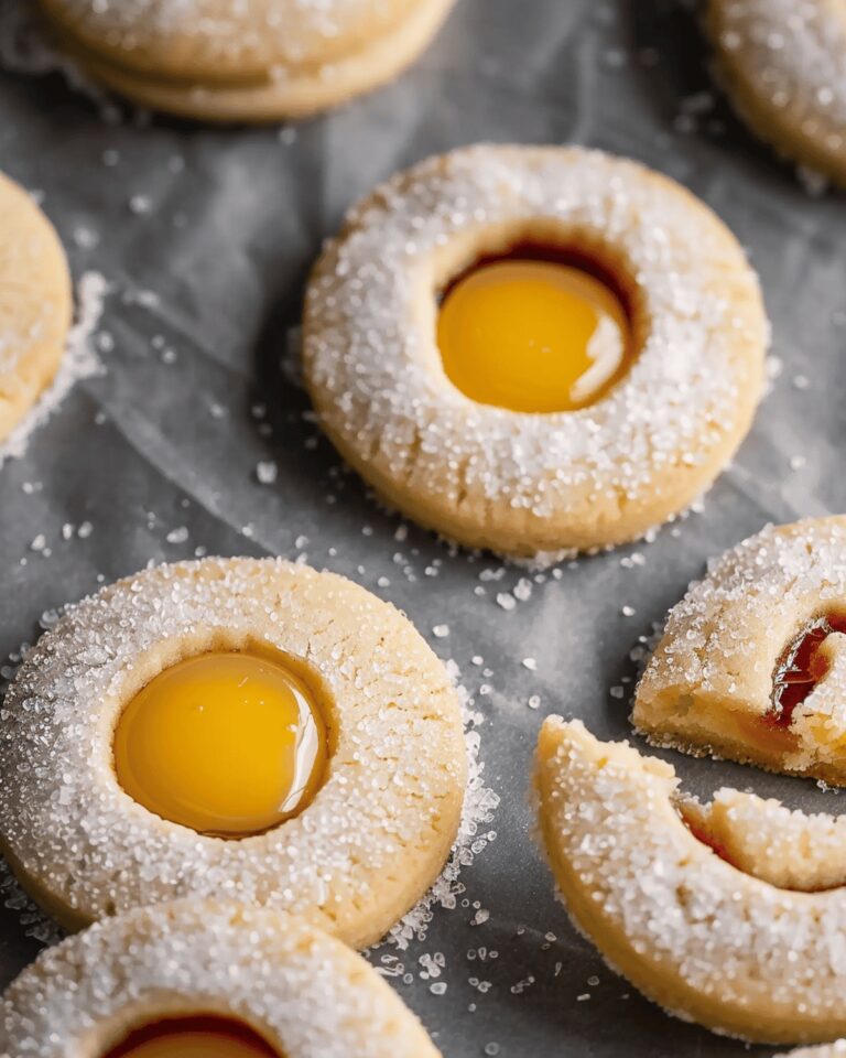 Egg-Shaped Linzer Cookies Recipe