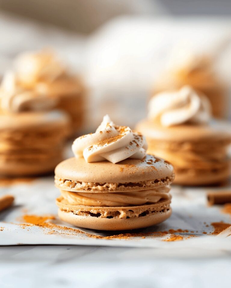 Luscious Pumpkin Pie Macarons Recipe