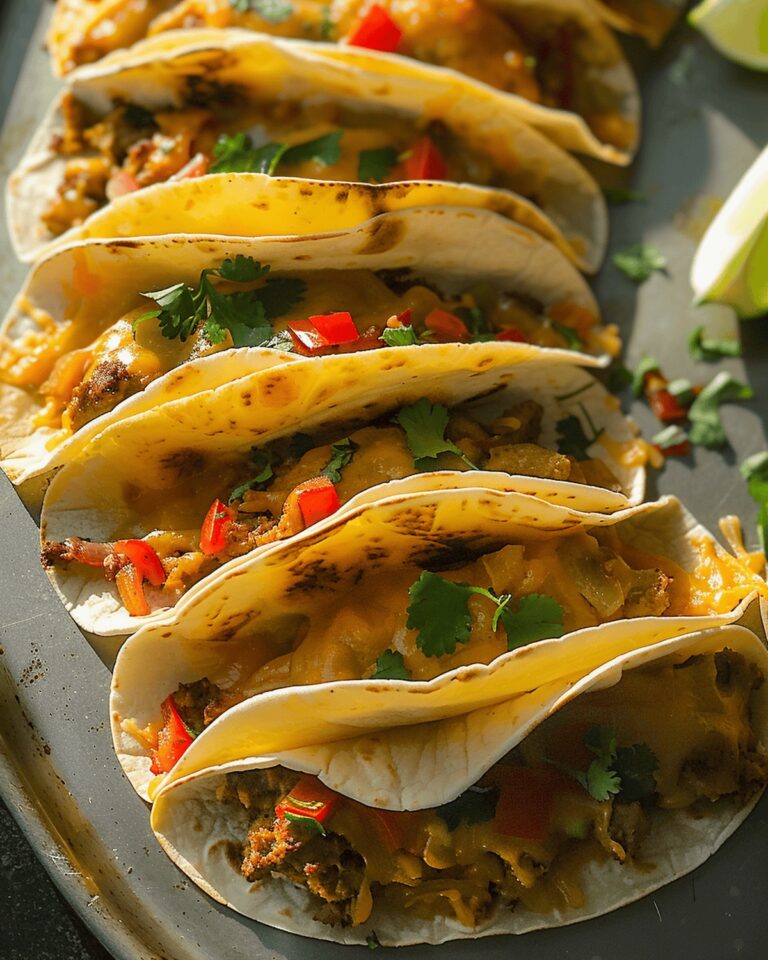 Oven-Baked Chicken Tacos Recipe