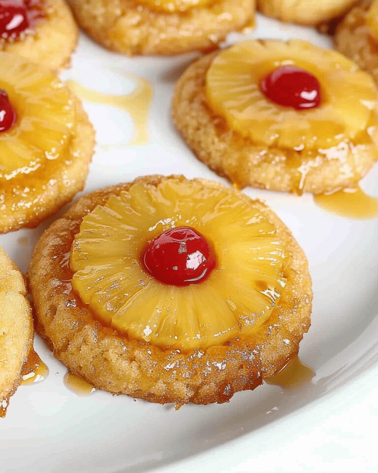 Sweet Pineapple Upside Down Sugar Cookies Recipe