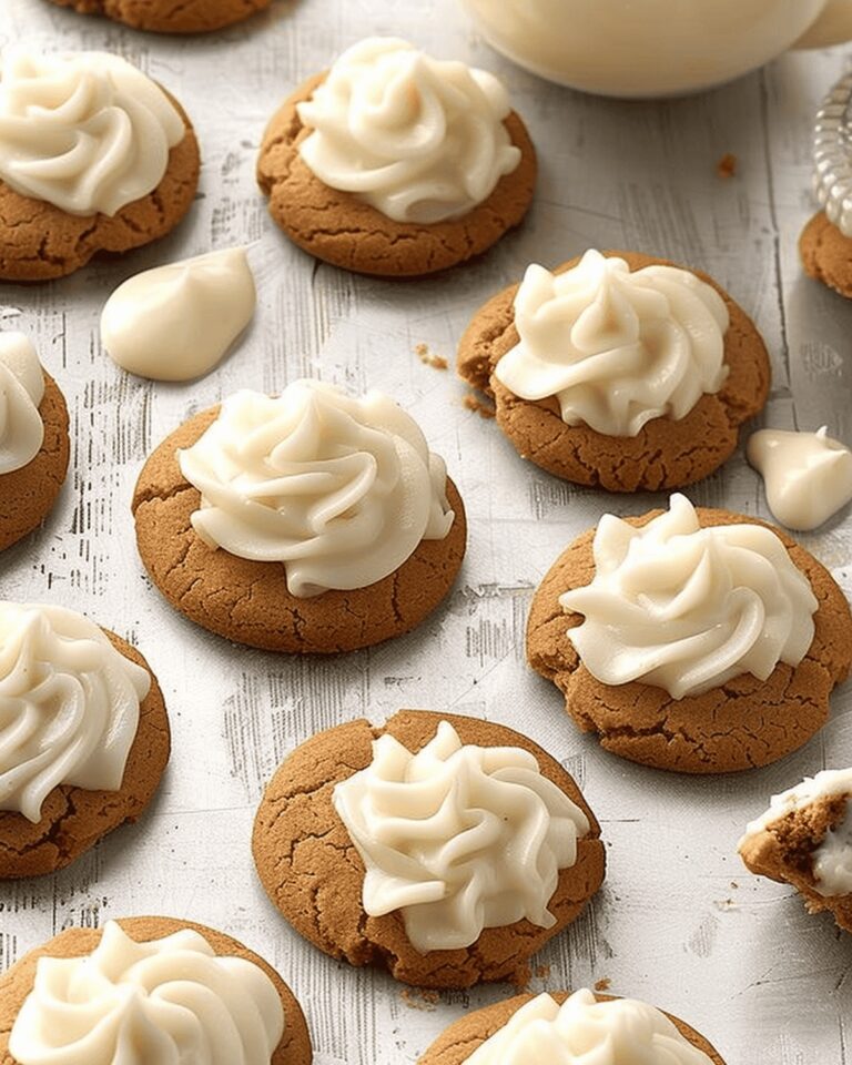 Gingerbread Cookies With Lemon Frosting Recipe