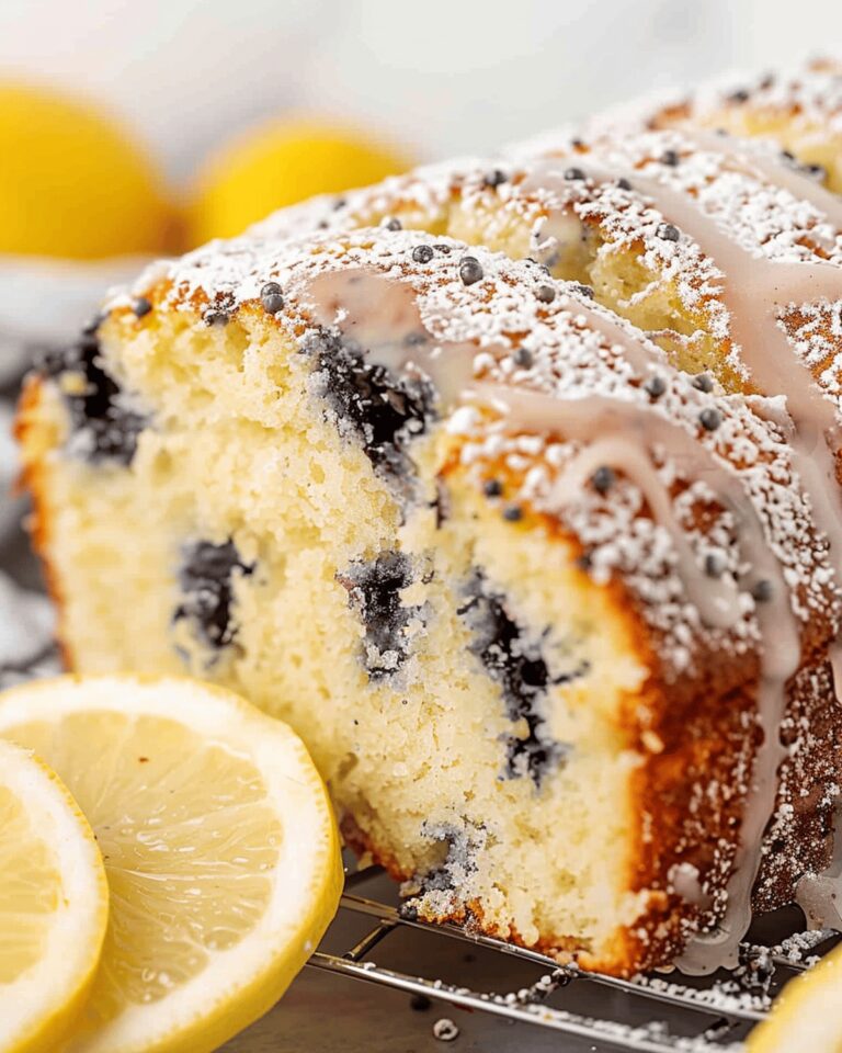 Lemon Blueberry Bundt Cake Recipe