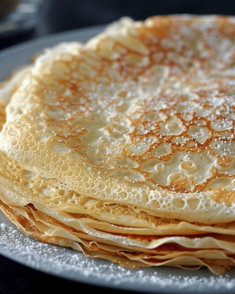 Spanish Crepes Recipe