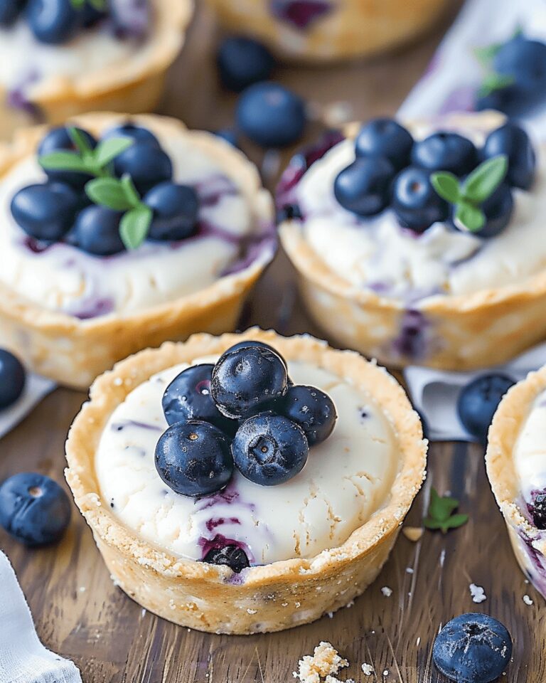 Heavenly Blueberry Cheesecake Cookie Cups Recipe