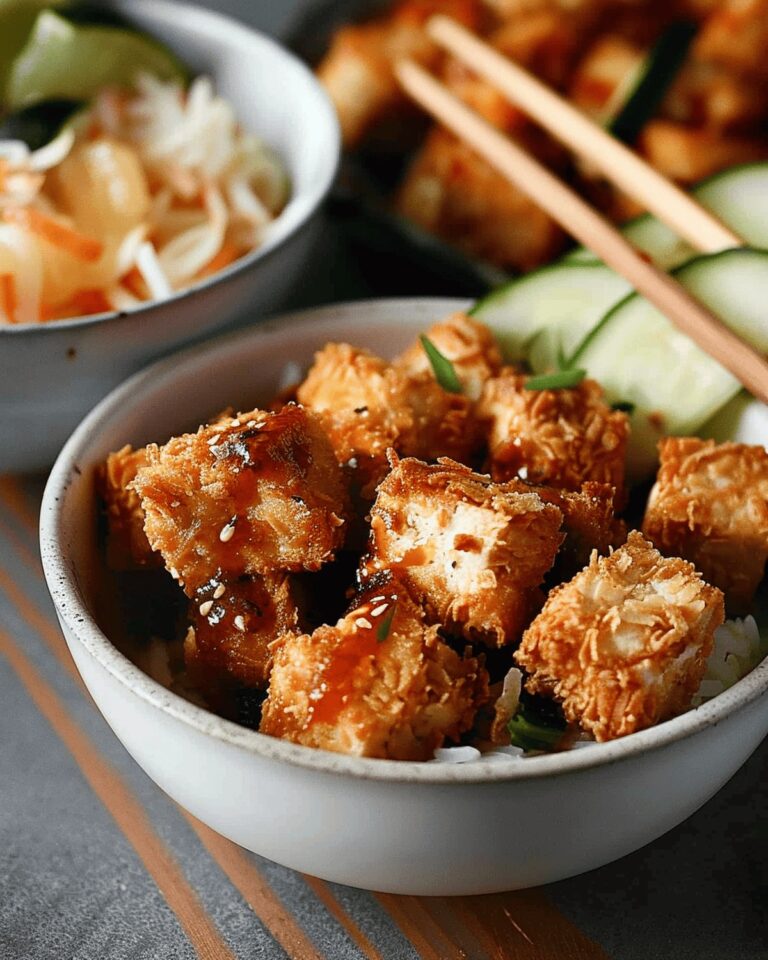 Crispy Coconut Crusted Tofu Recipe