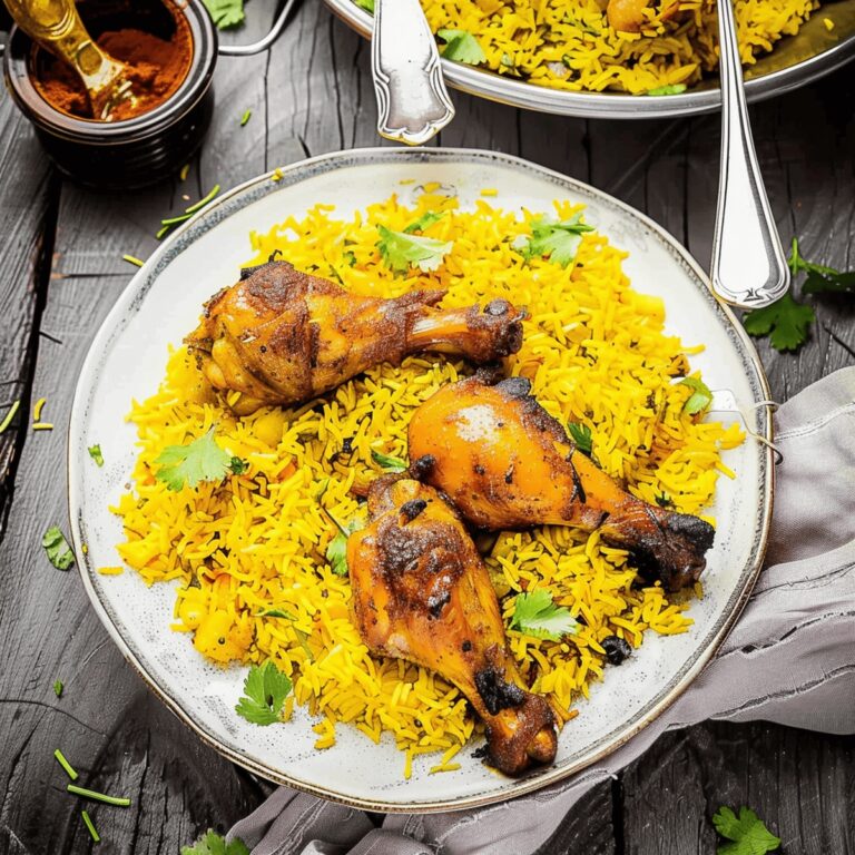 Vibrant Garlic Turmeric Rice Recipe