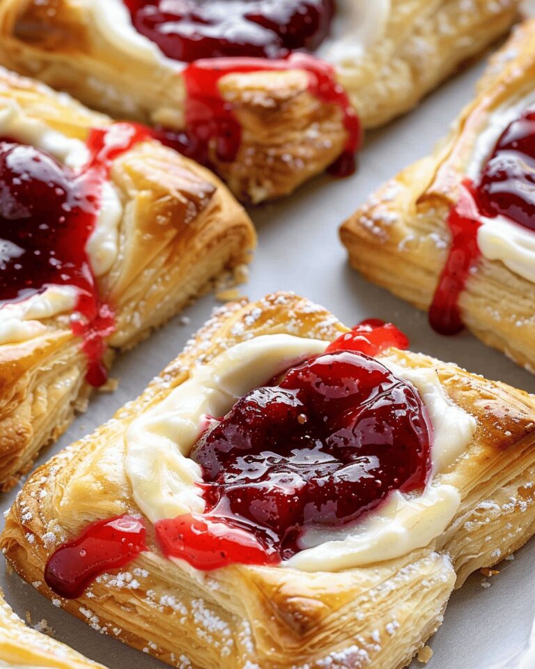Dreamy Cherry Cream Cheese Danish Recipe