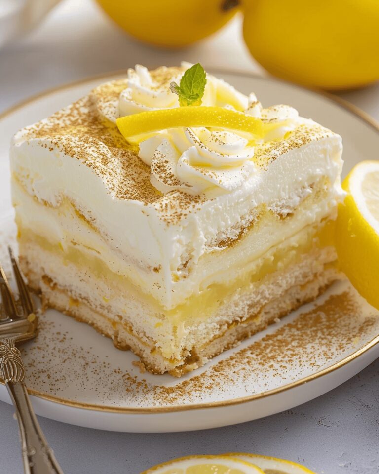 Lemon Tiramisu Recipe