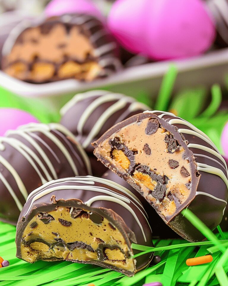 Peanut Butter Chocolate Eggs Recipe