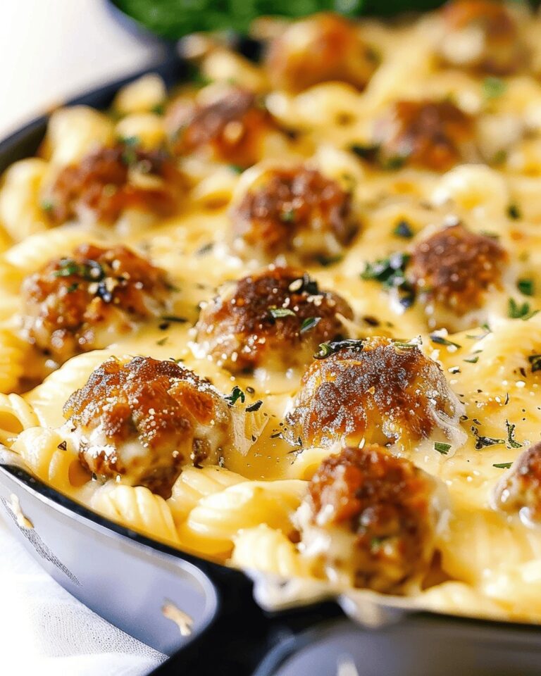 Meatball Macaroni And Cheese Recipe