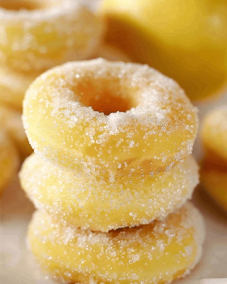 Lemon Sugar Baked Donuts Recipe