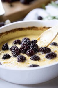 Silky Lemon Ricotta Dip with Blackberries & Honey Recipe